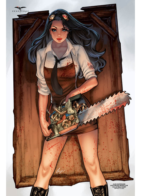 Elias Chatzoudis -  2024 March Movie Club Collectible Cover - LE 200 - Zenescope Entertainment Inc