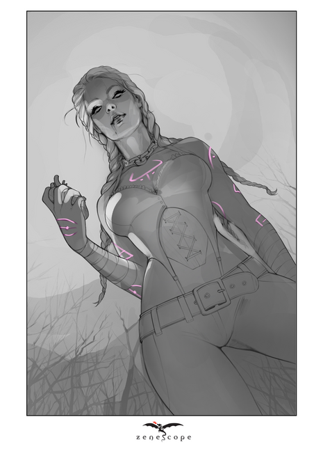 Sonia Matas - Gretel Mini Art Print Set - Zenescope Entertainment Inc