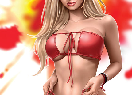 Keith Garvey - 2023 October Swimsuit Color Burst Collectible Cover - LE 299 - Zenescope Entertainment Inc