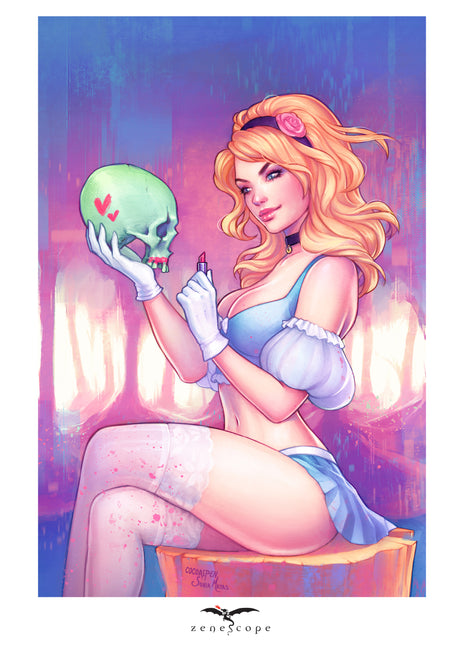 Sonia Matas - Cindy Mini Art Print - Zenescope Entertainment Inc