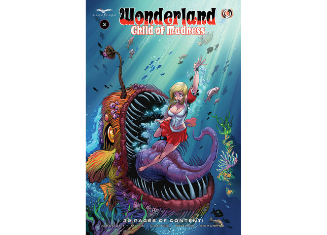 COMING FEBRUARY 7TH: Wonderland: Child of Madness #3 of 3 - Zenescope Entertainment Inc