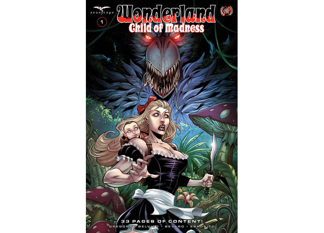 COMING NOVEMBER 22ND: Wonderland: Child of Madness #1 of 3 - Zenescope Entertainment Inc