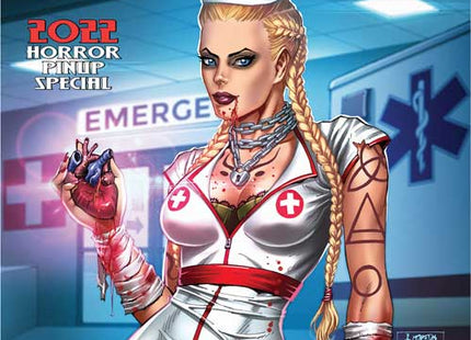 Grimm Fairy Tales 2022 Horror Pinup Special - GFTHOR2022A Pick F3A - Zenescope Entertainment Inc