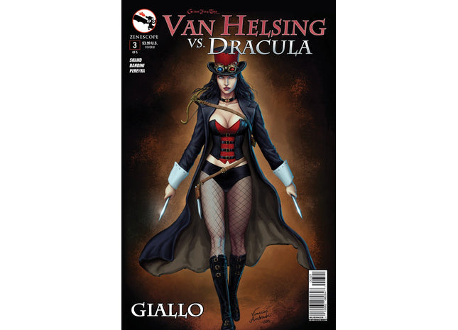 Van Helsing vs. Dracula #3 - HELVSDRAC03B PICK K1E - Zenescope Entertainment Inc