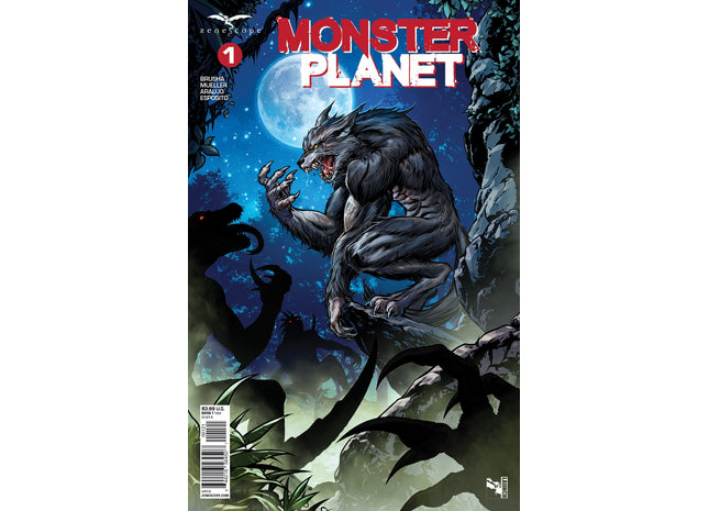 Monster Planet #1 - MP01B Pick D4A - Zenescope Entertainment Inc