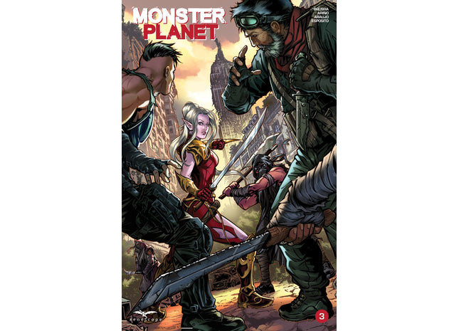 Monster Planet #3 - MP03B Pick D4D - Zenescope Entertainment Inc