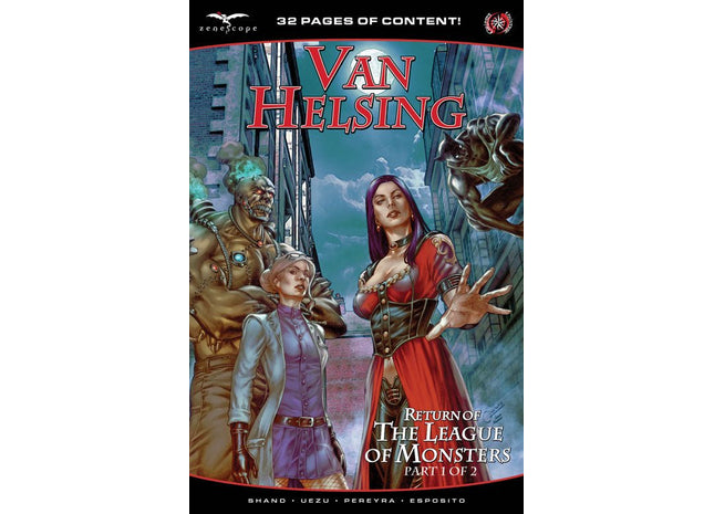 Van Helsing: Return of the League of Monsters, Part 1 - VHROLM01B PICK E3A - Zenescope Entertainment Inc