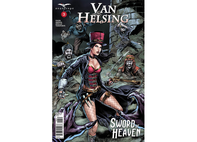 Van Helsing: Sword of Heaven #3 - VHSOH03B PICK L2C - Zenescope Entertainment Inc
