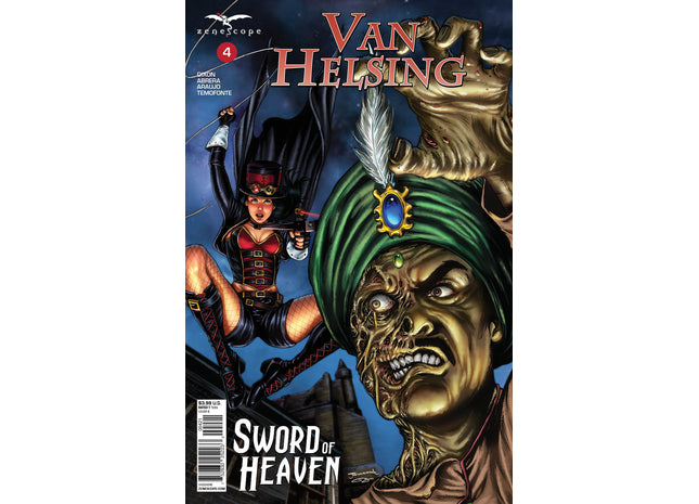 Van Helsing: Sword of Heaven #4 - VHSOH04B PICK L2C - Zenescope Entertainment Inc