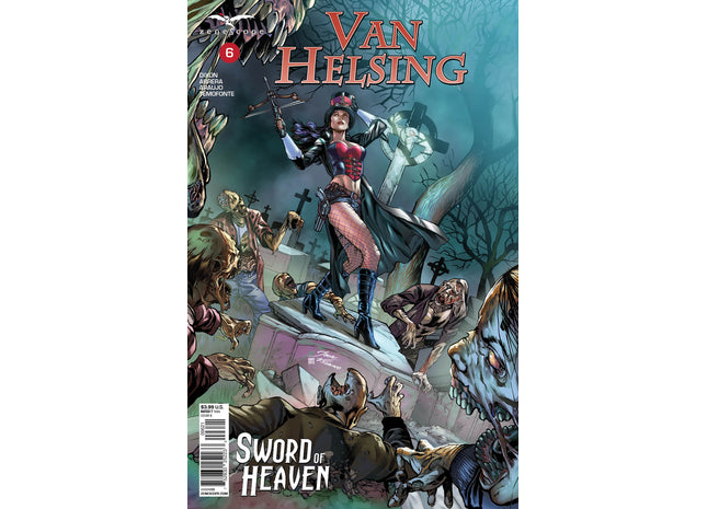 Van Helsing: Sword of Heaven #6 - VHSOH06B PICK L2D - Zenescope Entertainment Inc