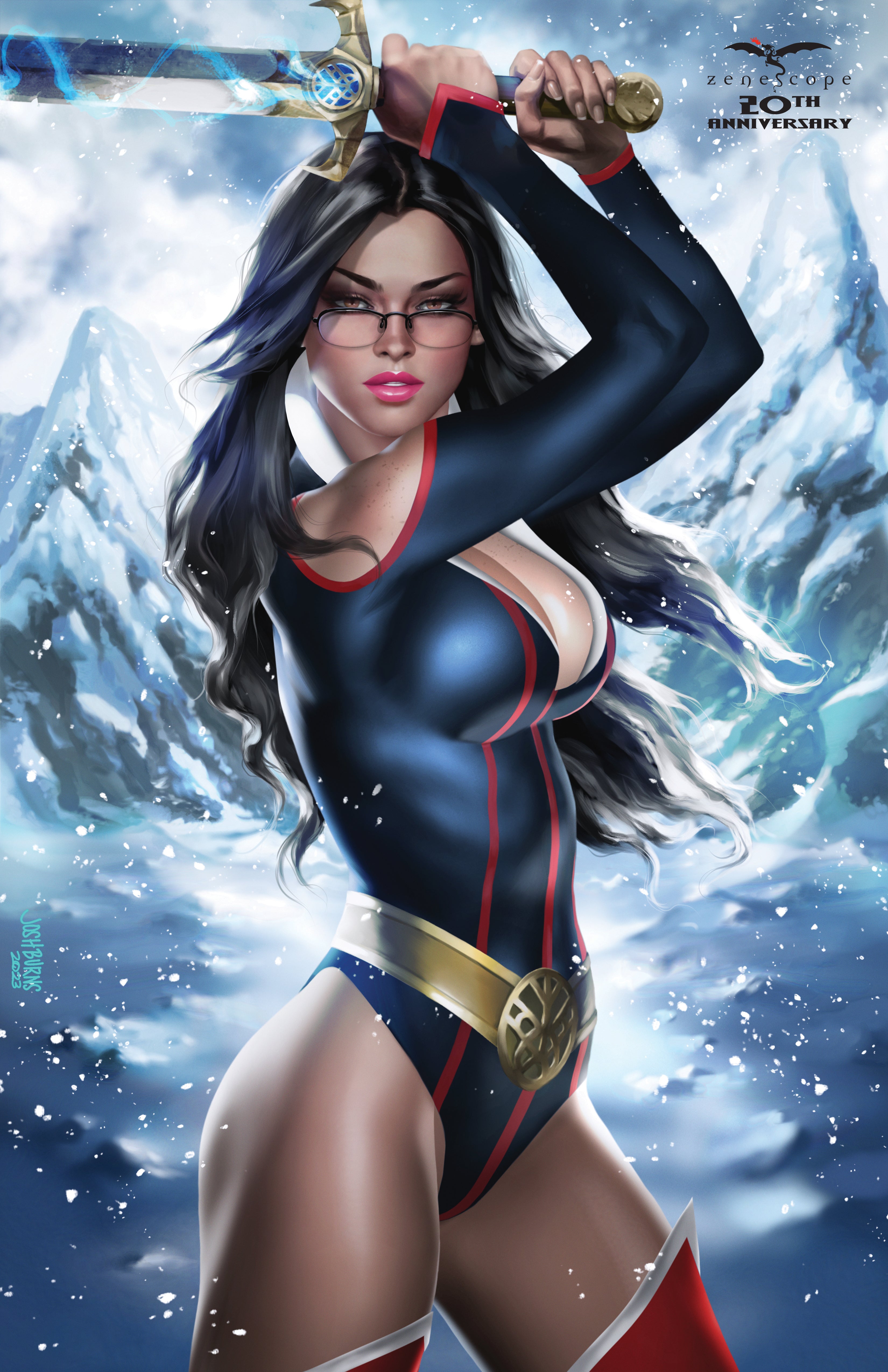 Josh Burns - 20th Anniversary Art Print Artist Set – Zenescope