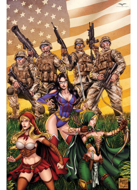 Alfredo Reyes - Memorial Day Art Print - Zenescope Entertainment Inc