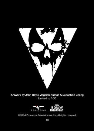 DAY 10 - 13 Days of Halloween Trading Card - LE 100 - Zenescope Entertainment Inc