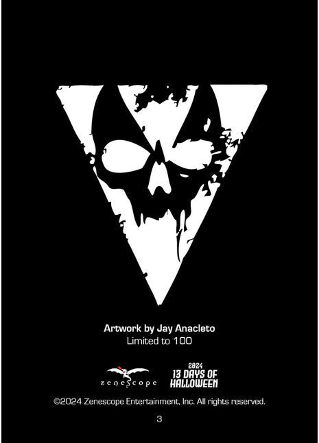 DAY 3 - 13 Days of Halloween Trading Card - LE 100 - Zenescope Entertainment Inc