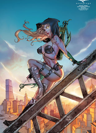 Michael Dooney - 2025 Diamond Retailer May Gold Collectible Cover - LE 150 - Zenescope Entertainment Inc