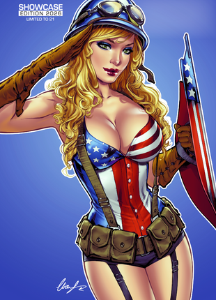 Elias Chatzoudis - Superhero Cosplay 21st Anniversary Showcase - LE 21 - Zenescope Entertainment Inc
