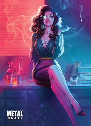 Sonia Matas - 2025 August Virtual Con METAL CARD - Zenescope Entertainment Inc