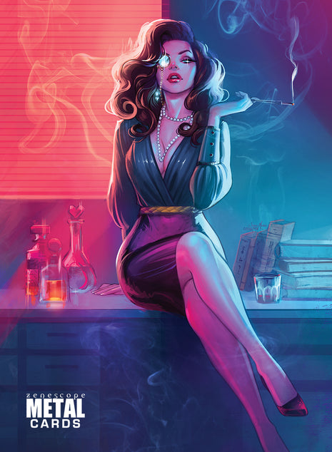 Sonia Matas - 2025 August Virtual Con METAL CARD - Zenescope Entertainment Inc