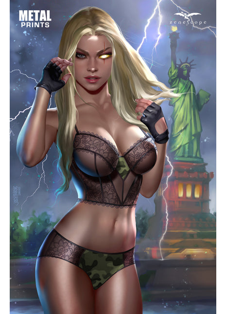 Josh Burns - Robyn Hood Metal Print - Zenescope Entertainment Inc