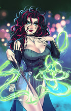 Marissa Pope - Keres Wizard Cosplay - Metal Mini Art Print - Zenescope Entertainment Inc
