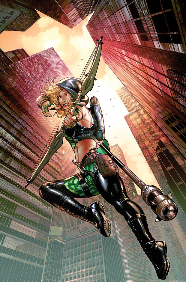 Click the Download Now button for the 1st issue of Robyn Hood: Outlaw!