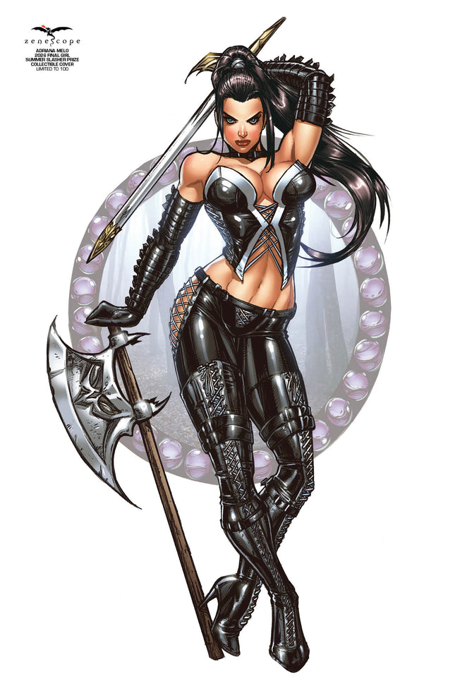 Adriana Melo - 2026 Final Girl Summer Slasher Prize Collectible Cover - LE 100 - Zenescope Entertainment Inc