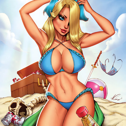Ale Garza - 2025 April Swimsuit Collectible Cover - LE 200 - Zenescope Entertainment Inc