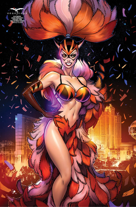 Ale Garza - 2026 February Virtual Con Collectible Cover w/ Trading Card - LE 225 - Zenescope Entertainment Inc