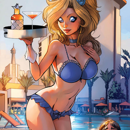 Ale Garza - 2026 January Virtual Con Collectible Cover w/ Trading Card - LE 225 - Zenescope Entertainment Inc