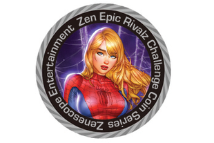 Eric Basaldua - 2026 Epic Rivalz Bundle #2 Silver w/ Challenge Coin & Certificate - LE 75 - Zenescope Entertainment Inc