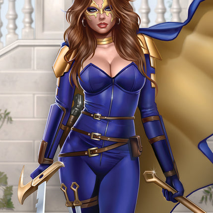 Keith Garvey - Belle Metal Card - Zenescope Entertainment Inc