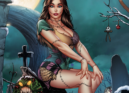 CGC Blue Label 9.6 - Mike Krome 2021 Holiday Connecting Cosplay Collectible Cover - LE 250 - Zenescope Entertainment Inc