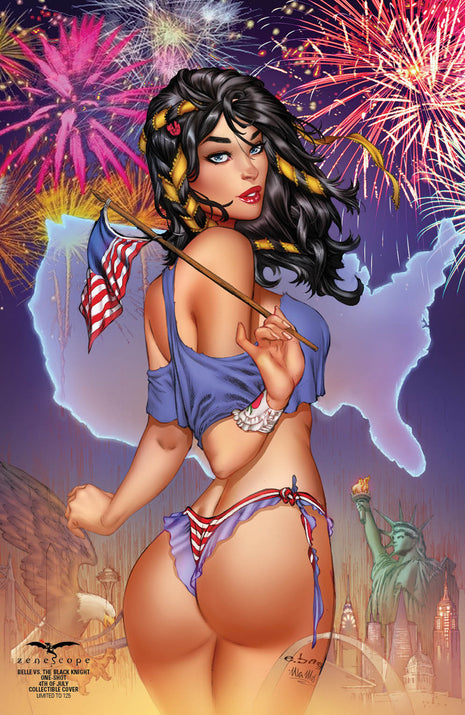 Eric Basaldua - 4th of July Collectible Cover - Zenescope Entertainment Inc