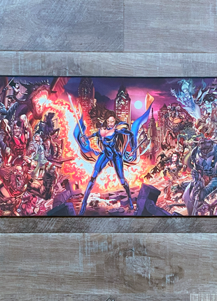 Belle Trading Card Mat