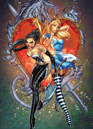 J. Scott Campbell - Wonderland Art Print