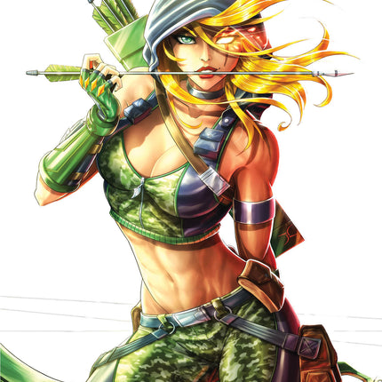 Cardigrade - 2026 Final Girl Summer Slasher Prize Collectible Cover - LE 100 - Zenescope Entertainment Inc