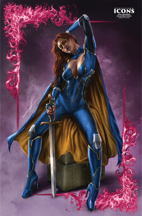 Carla Cohen - 2024 December Icons Collectible Cover - LE 250 - Zenescope Entertainment Inc