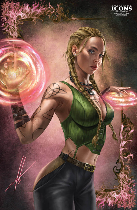 Carla Cohen - 2024 February  Icons Collectible Cover - LE 250 - Zenescope Entertainment Inc