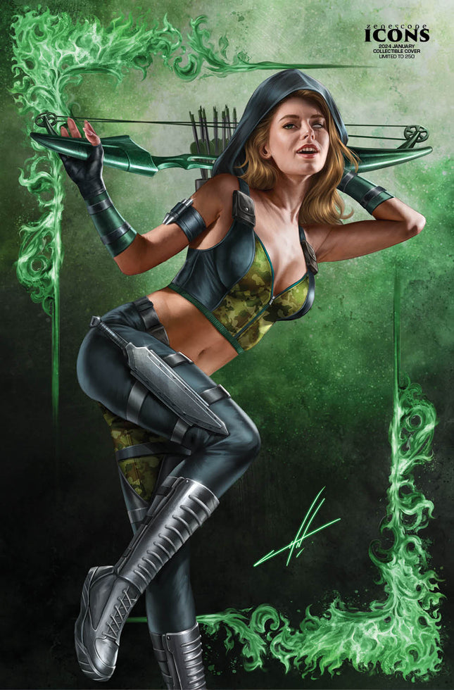 Carla Cohen - 2024 January  Icons Collectible Cover - LE 250 - Zenescope Entertainment Inc