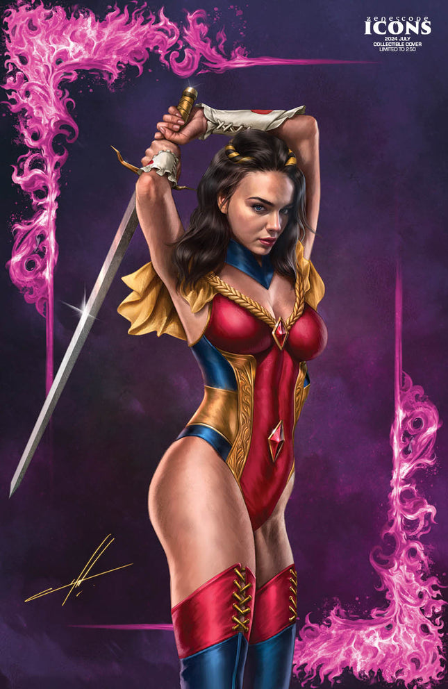 Carla Cohen - 2024 July Icons Collectible Cover - LE 250 - Zenescope Entertainment Inc