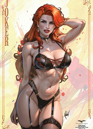 Cedric Poulat - 2024 Wildcard Collectible Cover - Joker - LE 125 - Zenescope Entertainment Inc