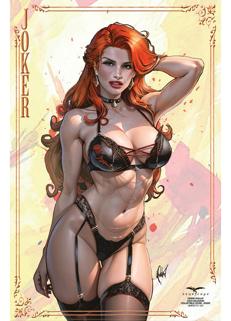Cedric Poulat - 2024 Wildcard Collectible Cover - Joker - LE 125 - Zenescope Entertainment Inc