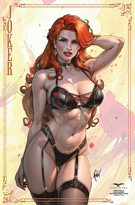 Cedric Poulat - 2024 Wildcard Collectible Cover - Joker - LE 125 - Zenescope Entertainment Inc