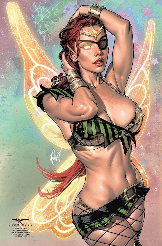 Cedric Poulat - 2025 December Pirate Princesses Collectible Cover - LE 225 - Zenescope Entertainment Inc