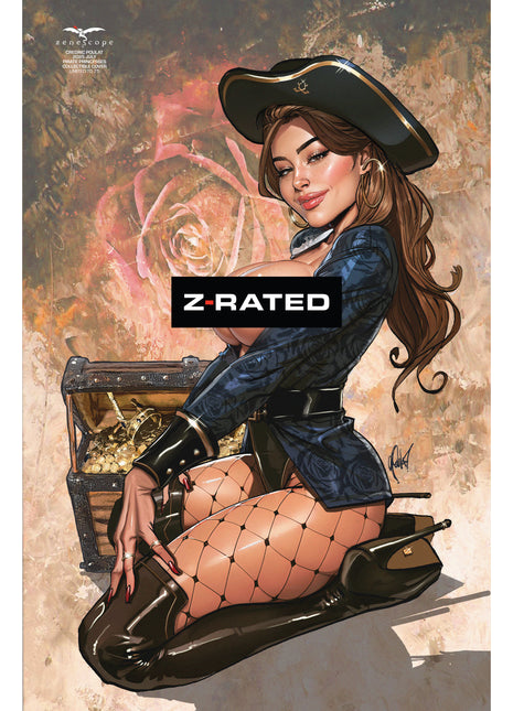 Cedric Poulat - 2025 July Pirate Princesses Collectible Cover - LE 75 - Zenescope Entertainment Inc