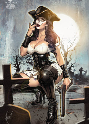 Cedric Poulat - 2025 November Pirate Princesses Collectible Cover - LE 225 - Zenescope Entertainment Inc