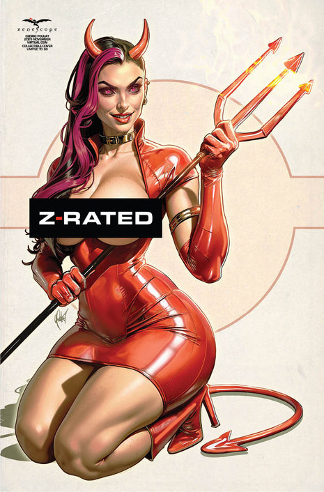 Cedric Poulat - 2025 November VCON Z-Rated Metal Comic - Zenescope Entertainment Inc