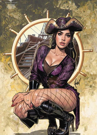 Cedric Poulat - 2025 October Pirate Princesses Collectible Cover - LE 225 - Zenescope Entertainment Inc