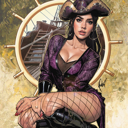 Cedric Poulat - 2025 October Pirate Princesses Collectible Cover - LE 225 - Zenescope Entertainment Inc
