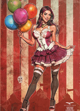 Cedric Poulat - 2025 October Virtual Con Collectible Cover w/ Trading Card - LE 199 - Zenescope Entertainment Inc